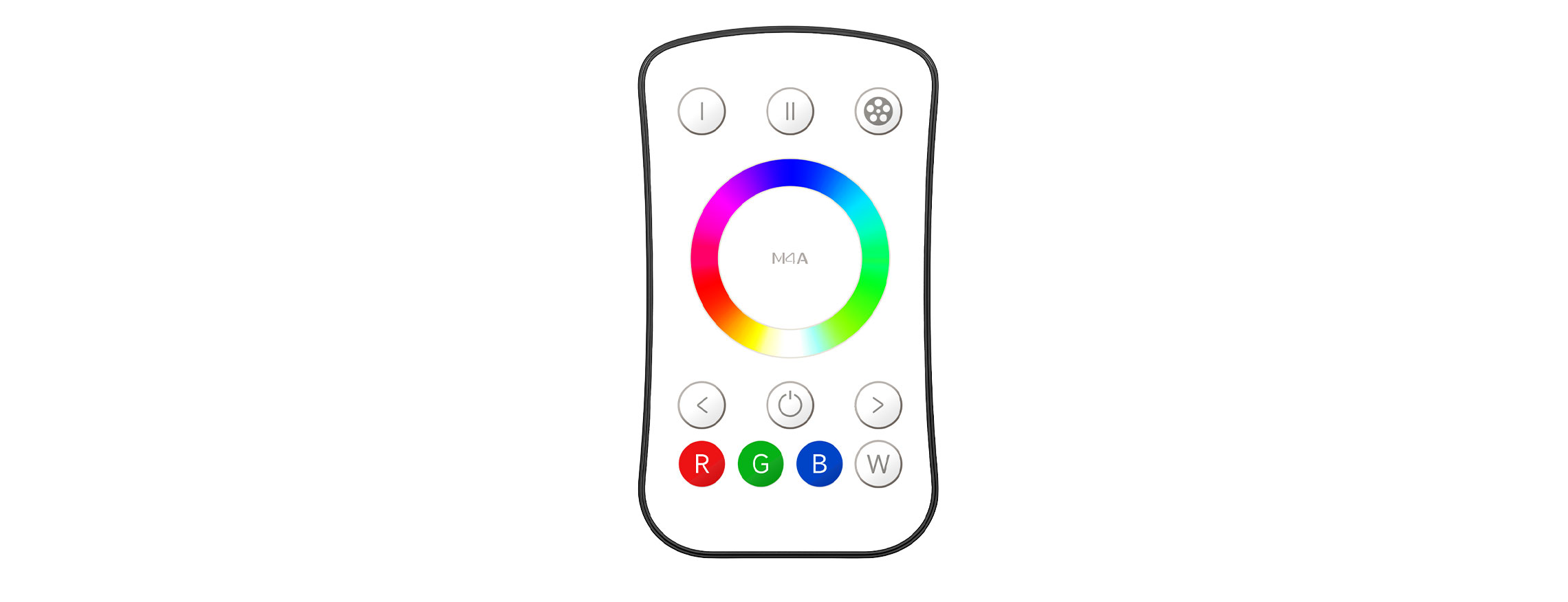 RGBW MINI遥控器 M4A/M4B