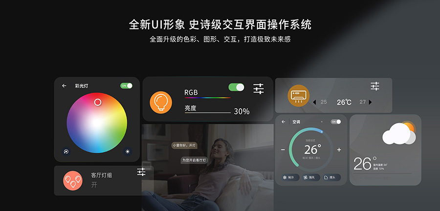 全宅智能家居控制中心-全新UI形象